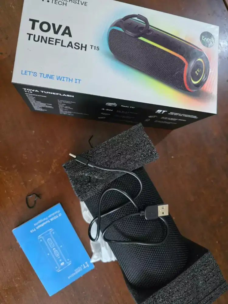 Tova tuneflash, speaker pengeras suara bluetooth