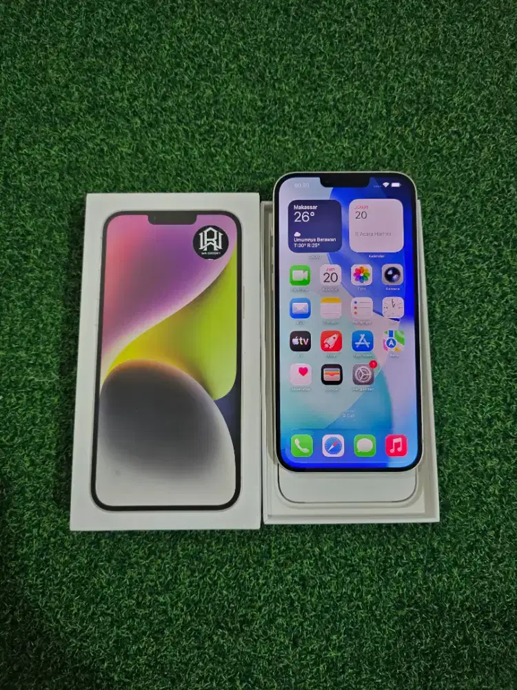 IPhone 14 plus 128gb IBox Lengkap Mulus Normal