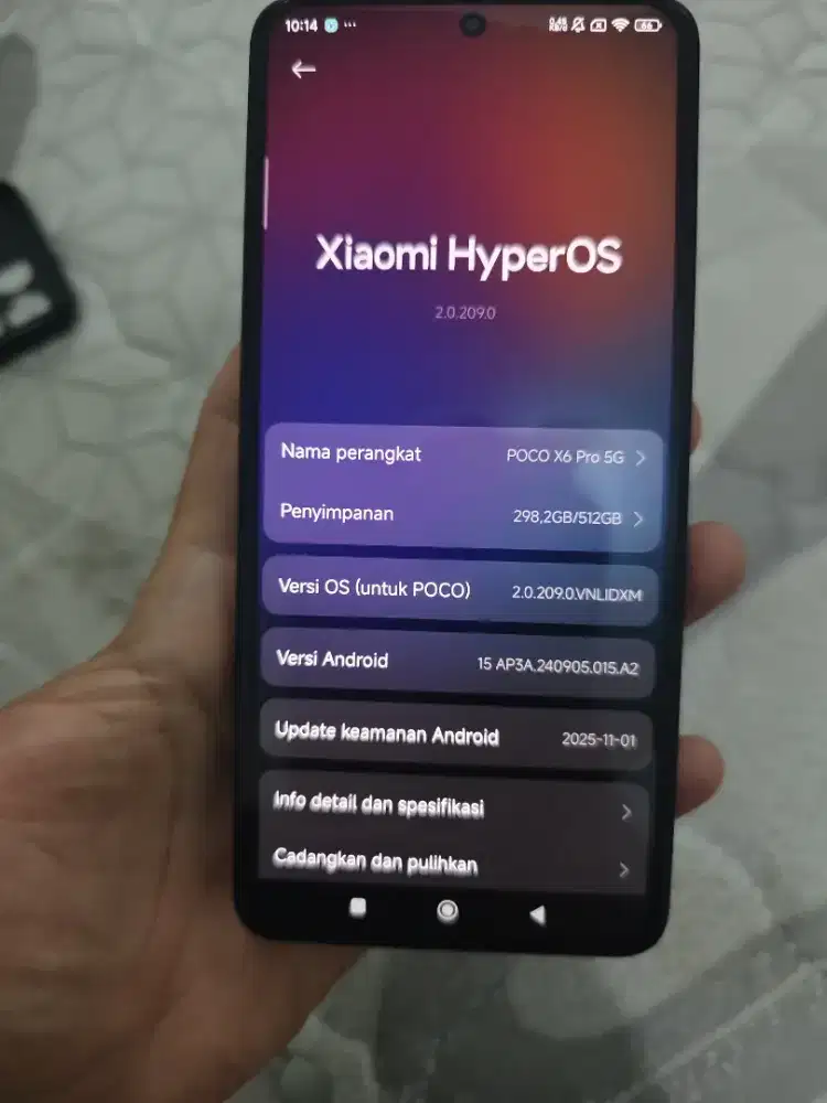 Poco X6 Pro 5G Ram 12/512GB