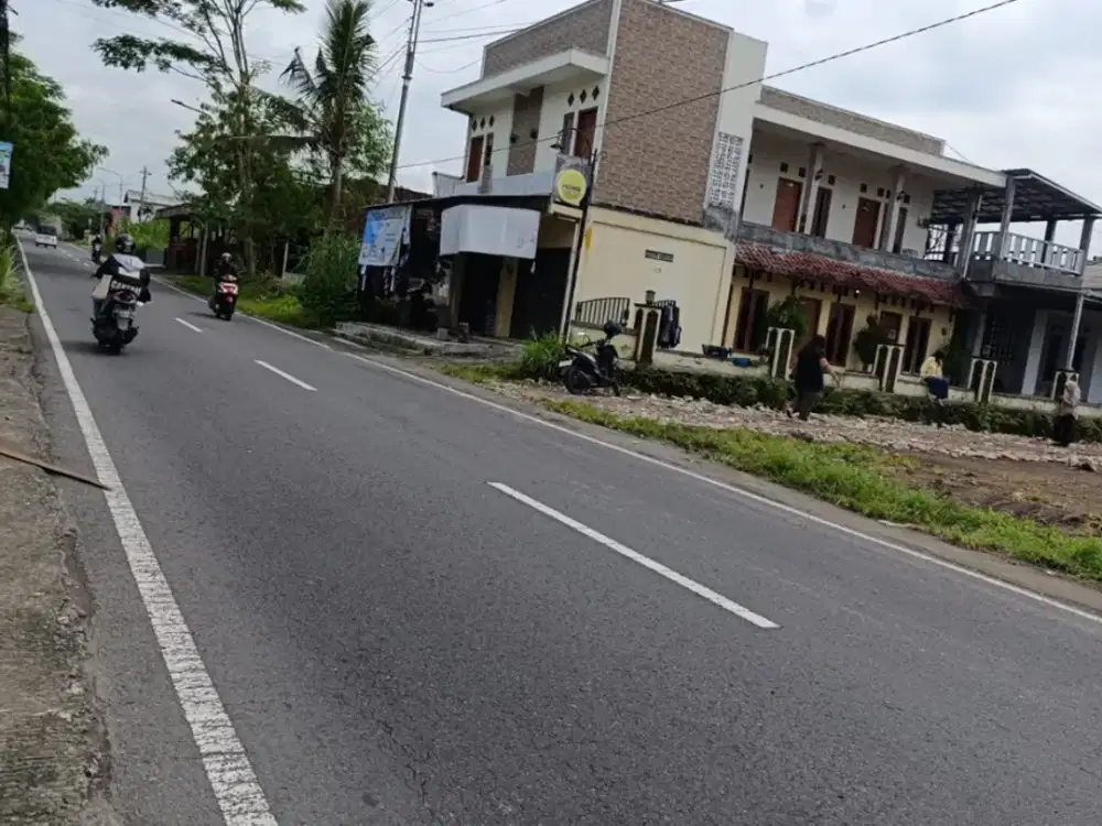Tanah Sleman Strategis Mangku Jalan Raya Akses Mudah
