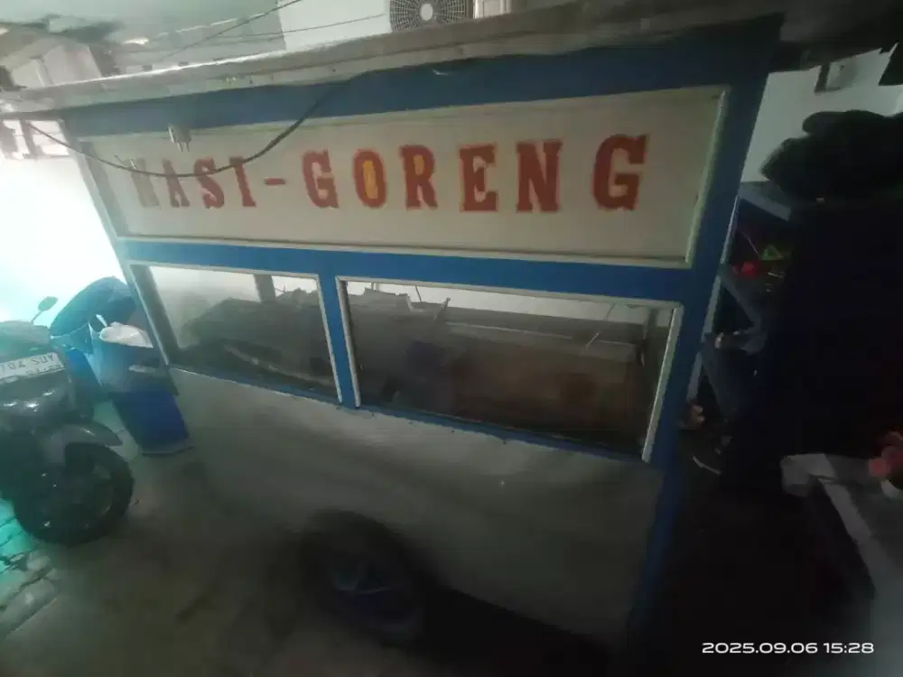 DIJUAL CEPAT GEROBAK NASI GORENG