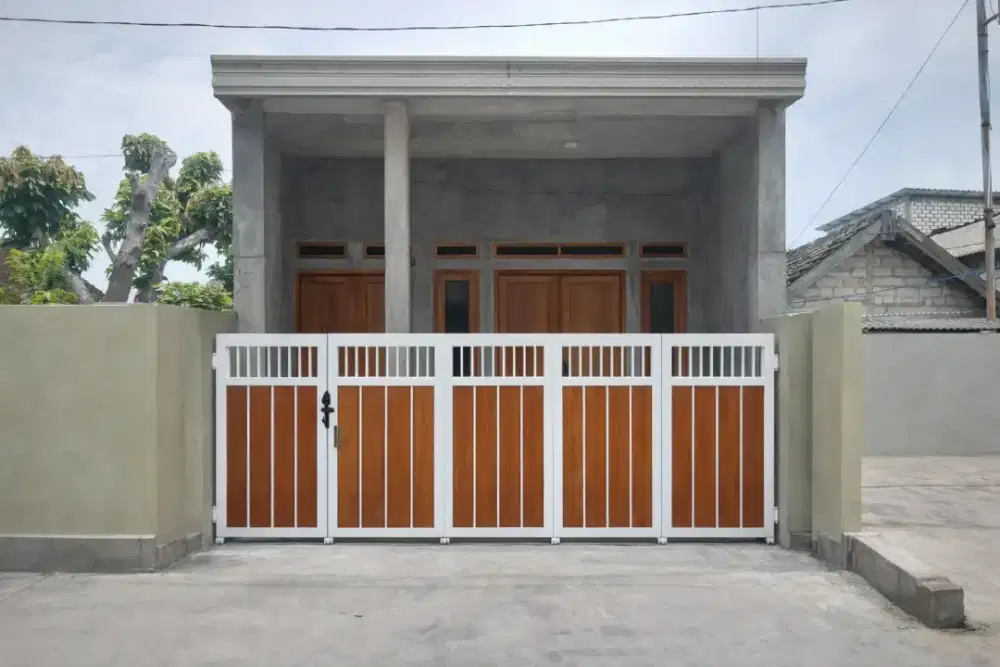 Pagar minimalis modern