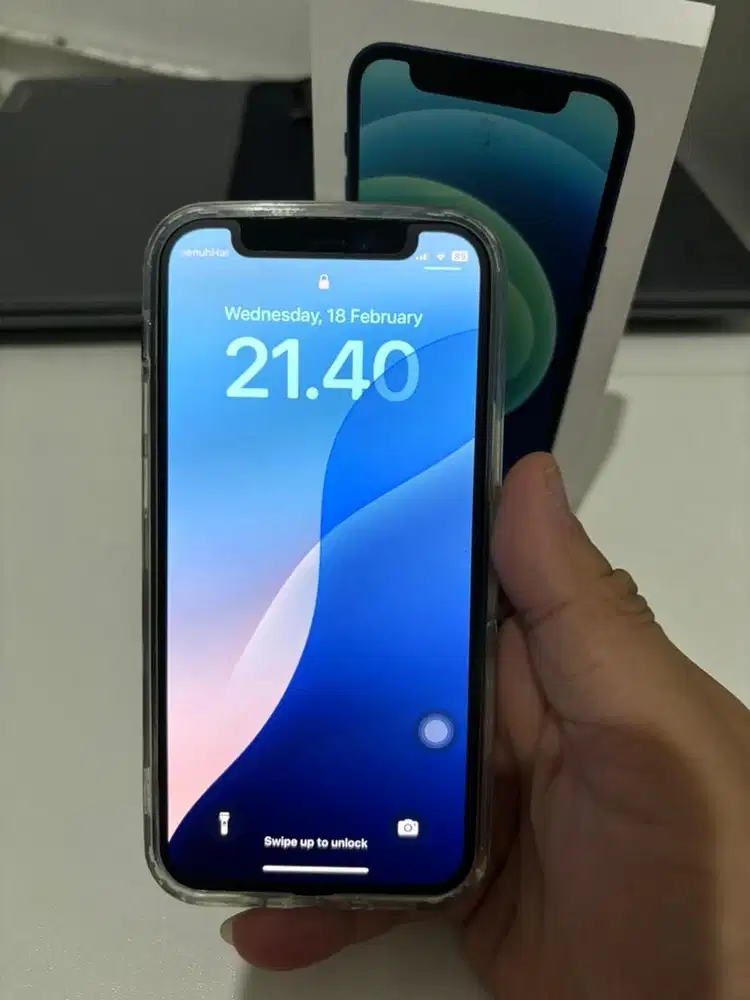 iphone 12 mini 64Gb Blue ex Ibox Resmi PA/A