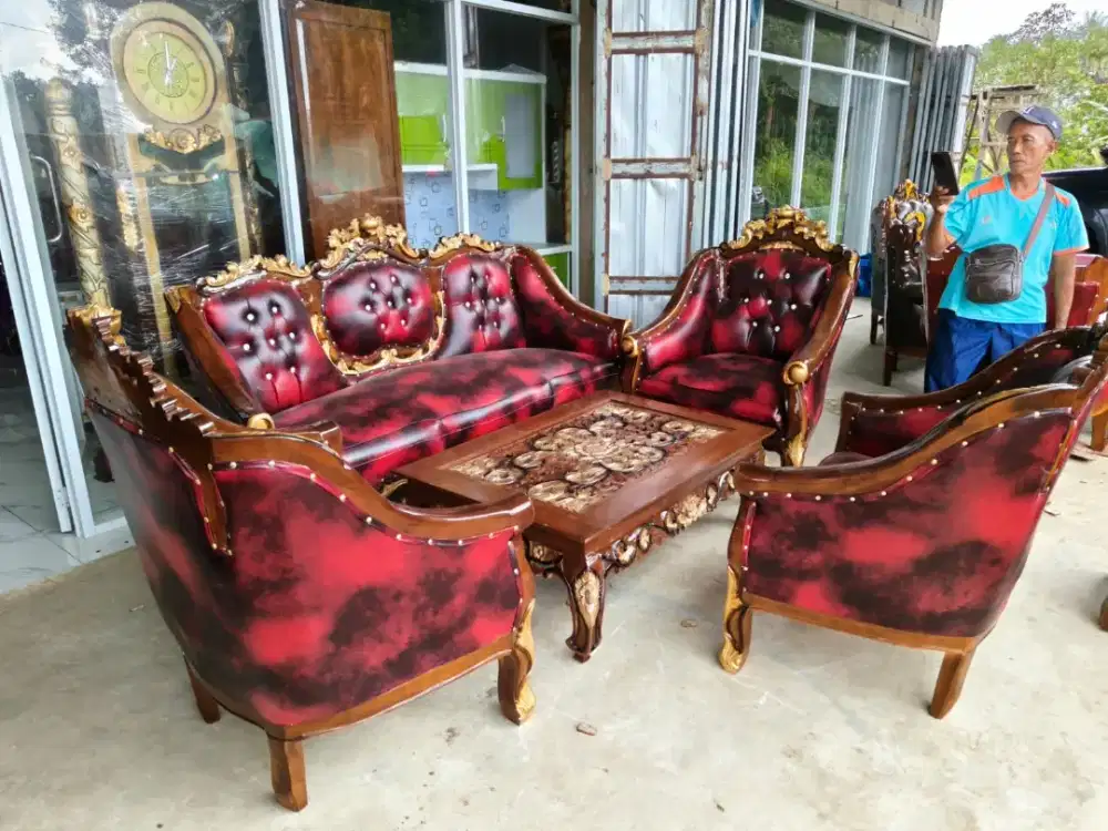 Kursi Jati Ganesha Monaco