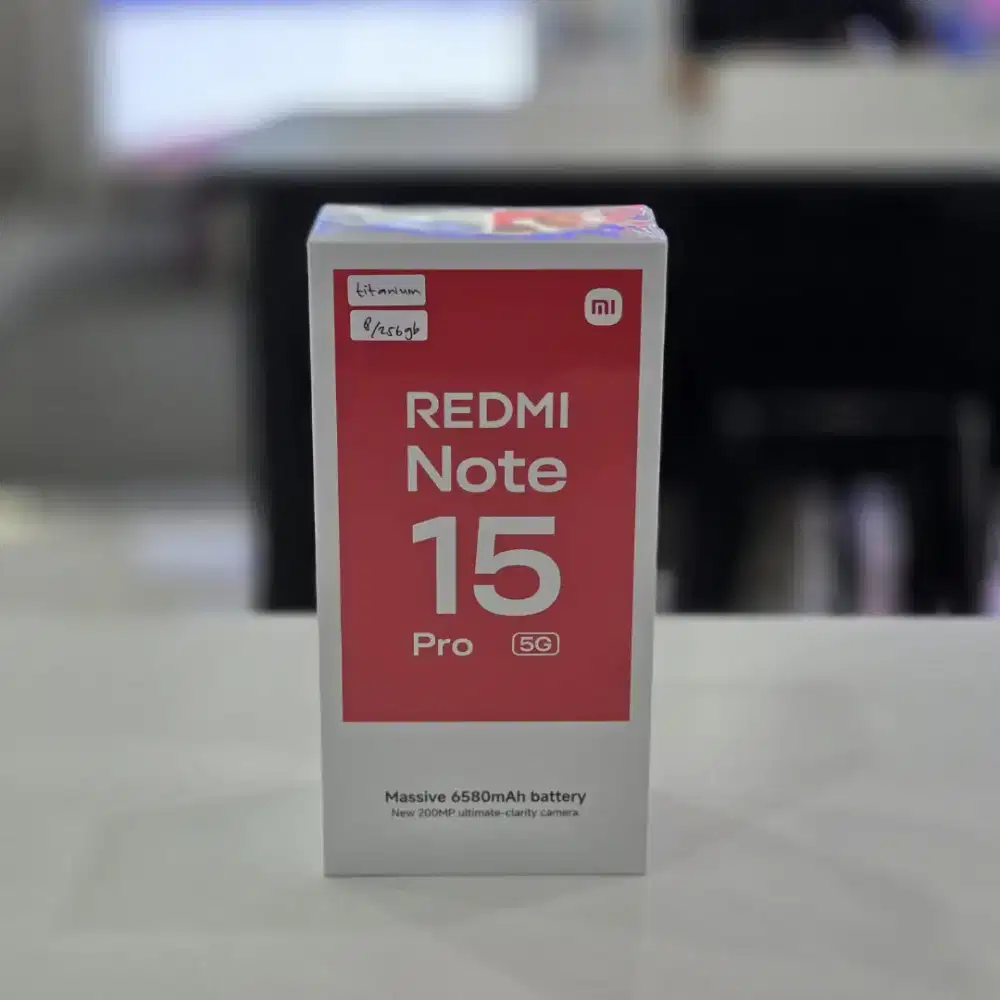 REDMI NOTE 15 SERIES STOK LIMITED