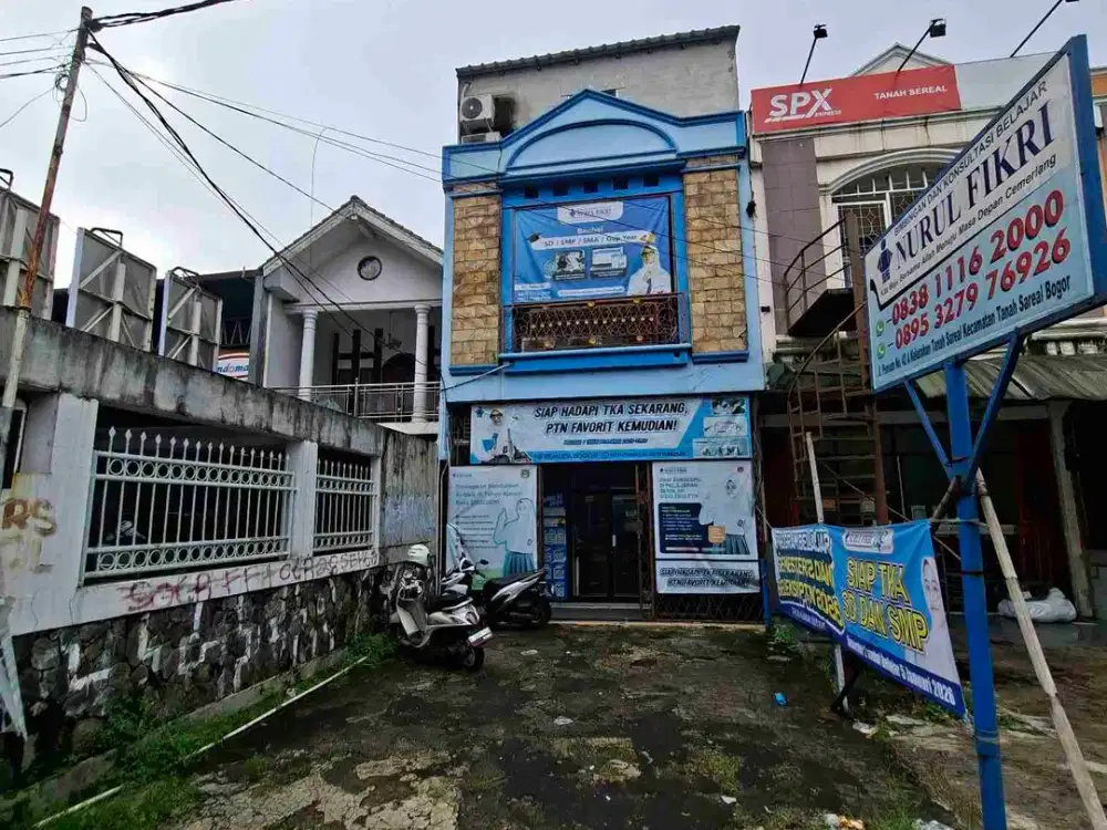 Ruko 3 Lantai di Jalan Pemuda Bogor Lokasi Ramai dan Strategis