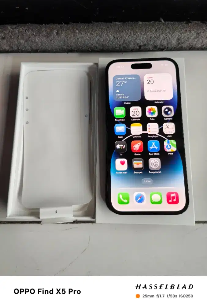 iPhone 14 Pro iBox 256gb fullset original mulus no minus