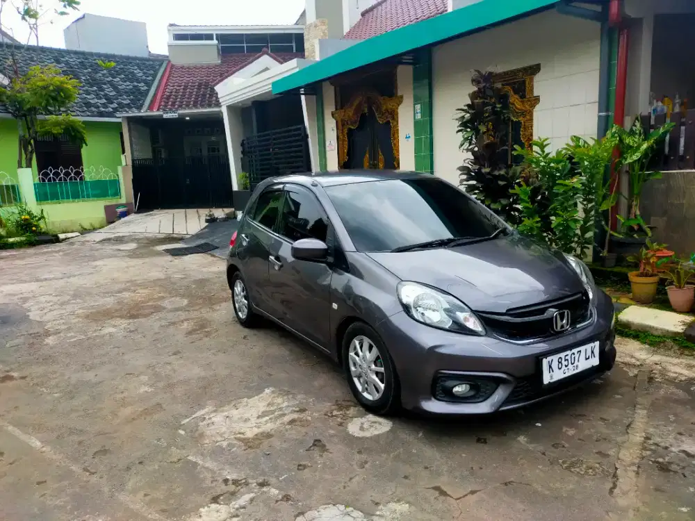 BU. Honda Brio metik tipe E 2018