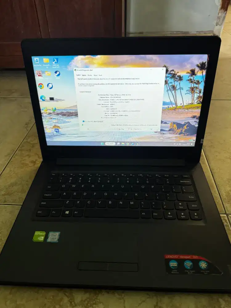 Laptop Gaming Lenovo Ideapad I5 7200 VGA 920MX Ram 8Gb dual channel