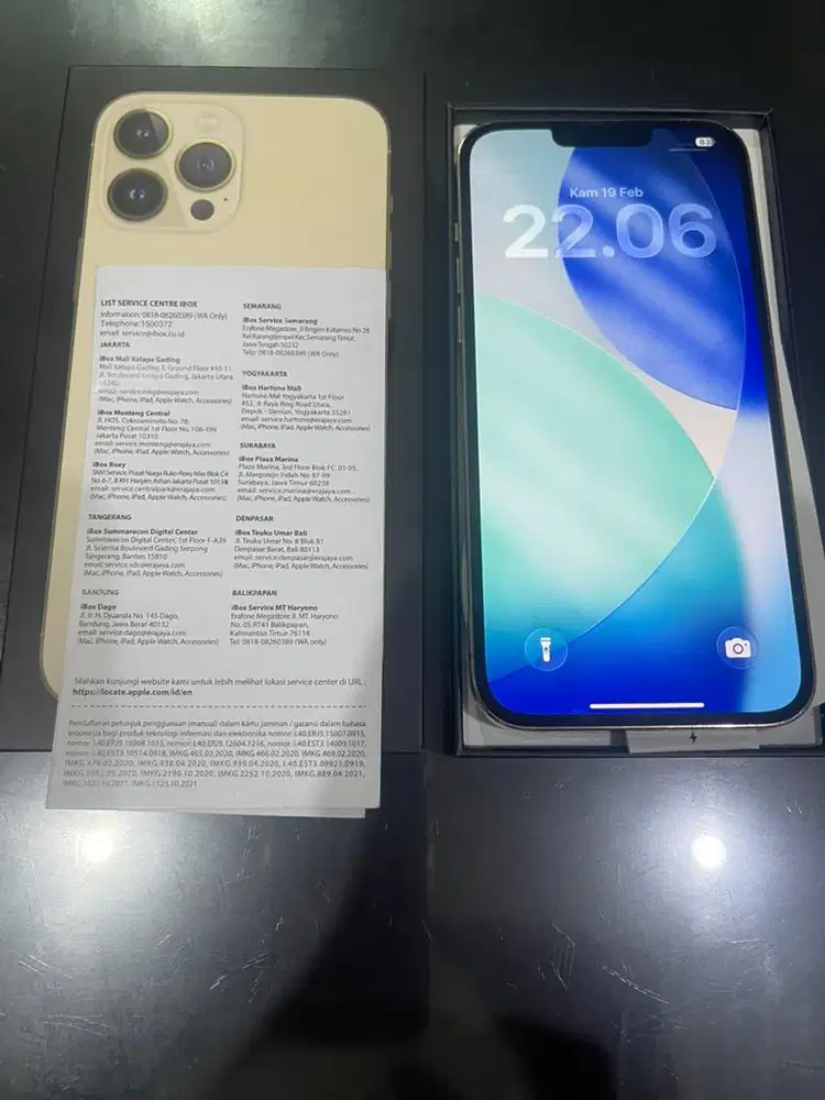 Iphone 13 promax 128gb ext ibox