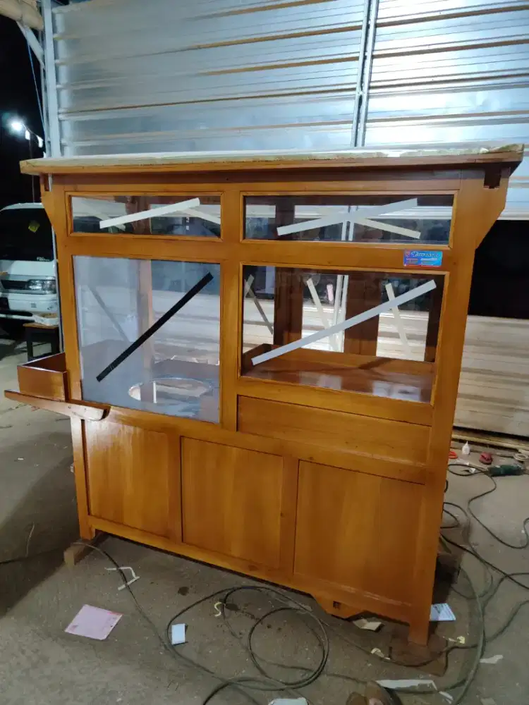 Sedia Gerobak Angkringan, Bakso Mie Ayam, Bubur, Sate, Soto, Pecel dll