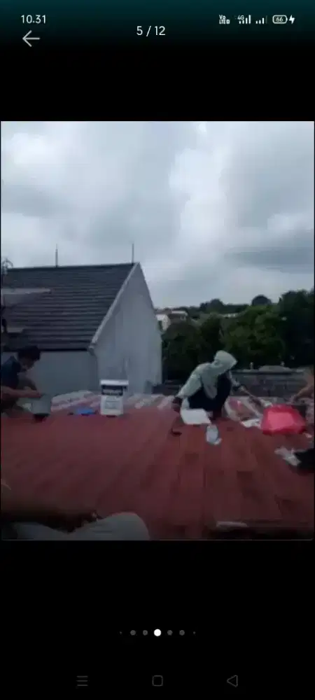 Atap bocor kanopi atap bajarigan terpasang dll bergaransi