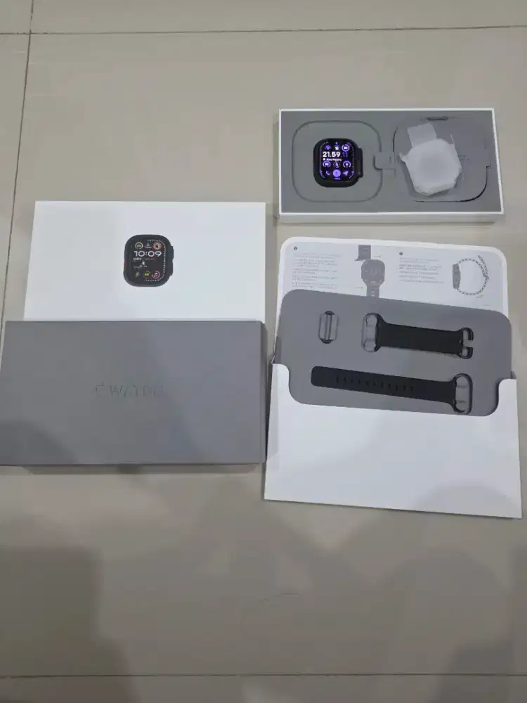 Apple Watch Ultra 2 Black Garansi Resmi TAM Mulus