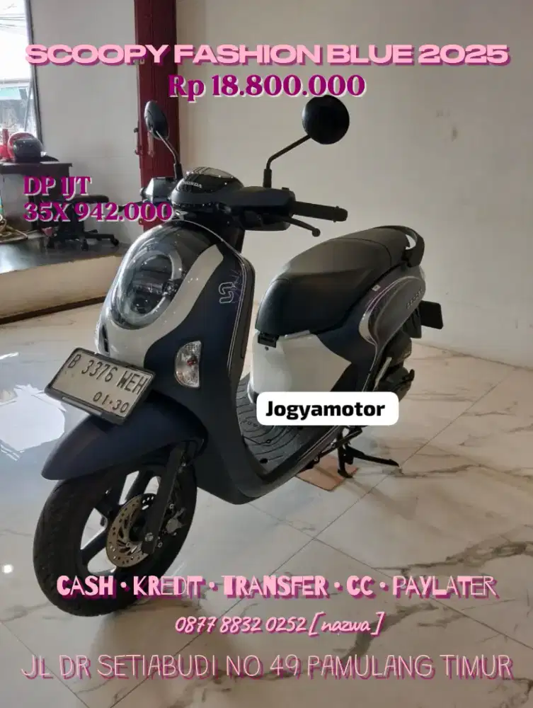 c - honda scoopy fashion 2025 KM 5RB