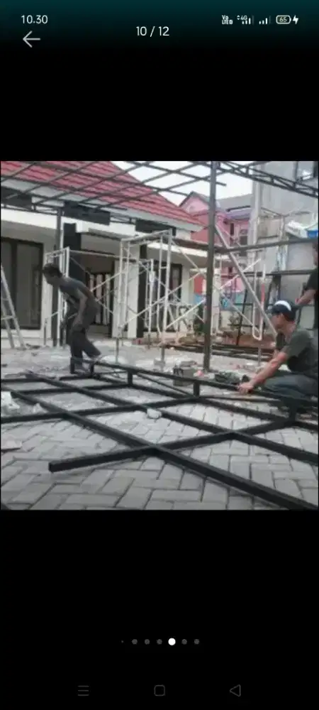 Atap bocor kanopi atap bajarigan terpasang dll bergaransi