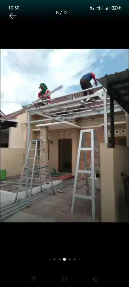 Atap bocor kanopi atap bajarigan terpasang dll bergaransi