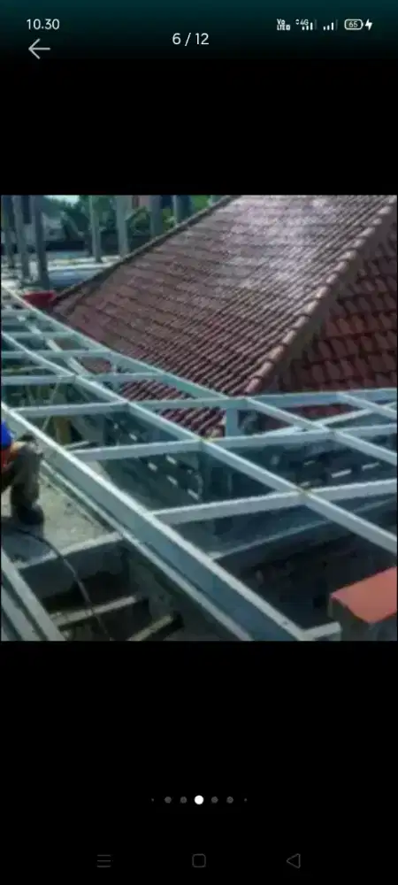 Atap bocor kanopi atap bajarigan terpasang dll bergaransi