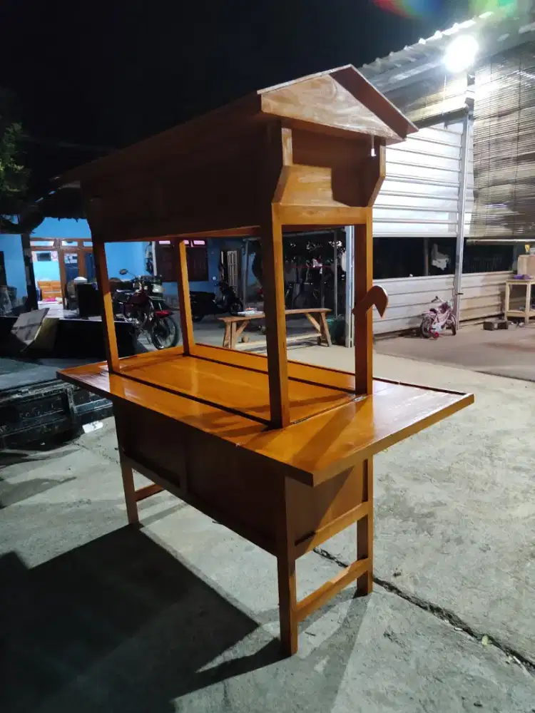 Sedia Gerobak Angkringan, Bakso Mie Ayam, Bubur, Sate, Soto, Pecel dll