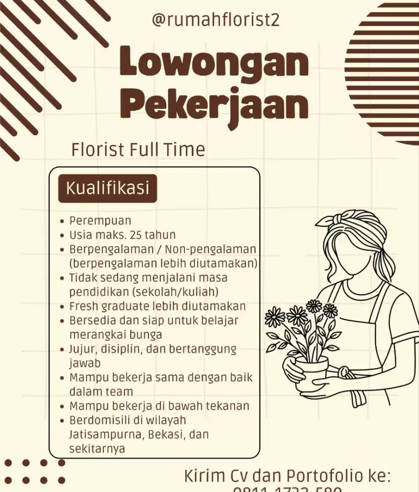 Florist Full Time
