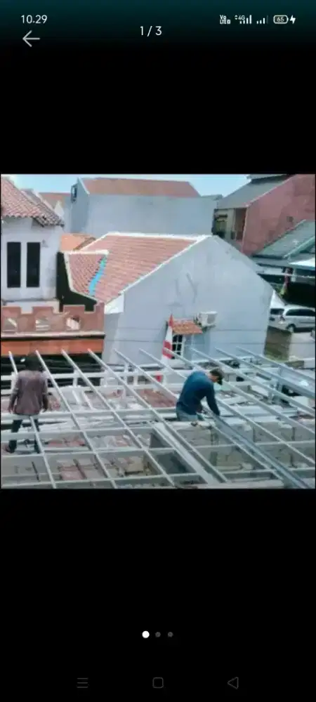 Atap bocor kanopi atap bajarigan terpasang dll bergaransi