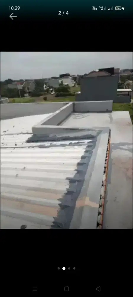 Atap bocor kanopi atap bajarigan terpasang dll bergaransi