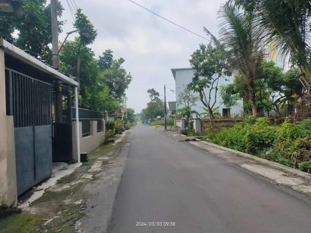 Tanah Tirtomartani Kalasan Dekat Jl Jogja Solo