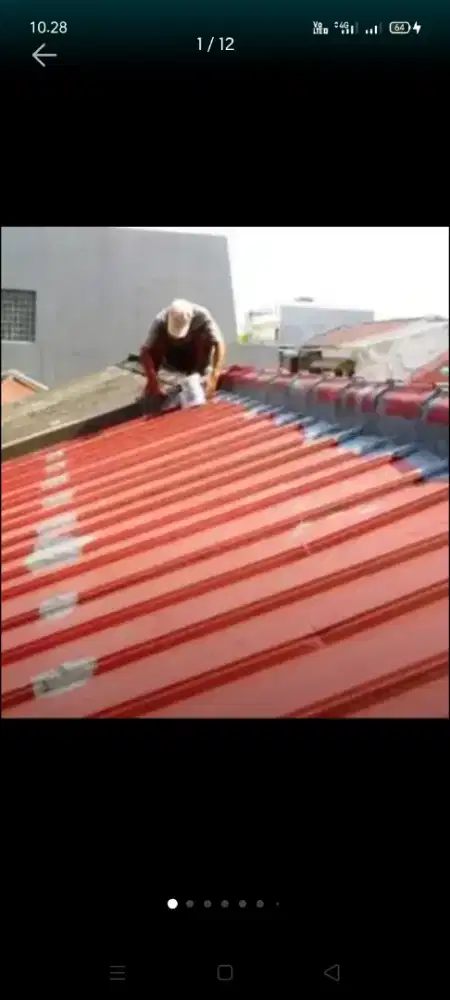 Atap bocor kanopi atap bajarigan terpasang dll bergaransi