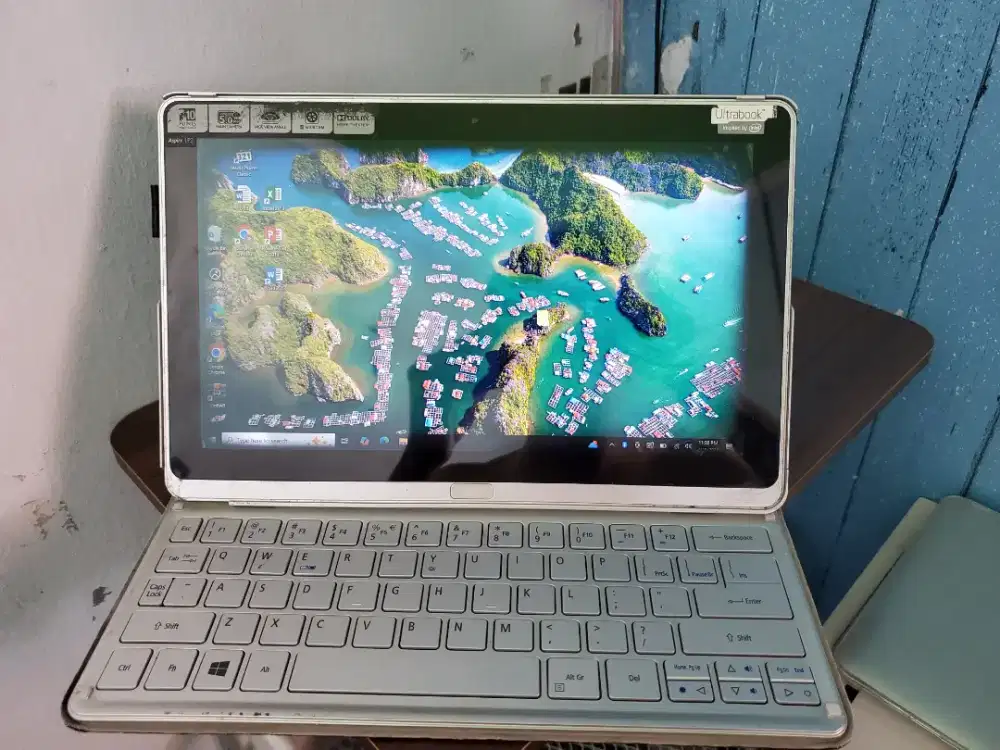 tablet laptop windows 10 acer p3 171 layar sentuh