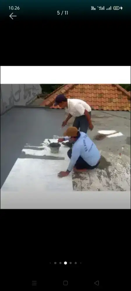 Atap bocor kanopi atap bajarigan terpasang dll bergaransi