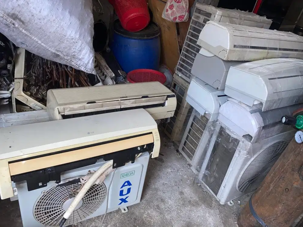 Terima ac bekas rusak dll