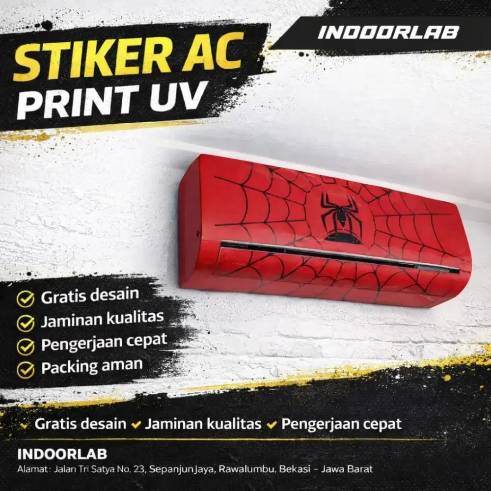 STIKER AC PRINT UV