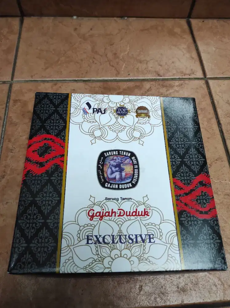 Sarung gajah duduk premium kondisi baru