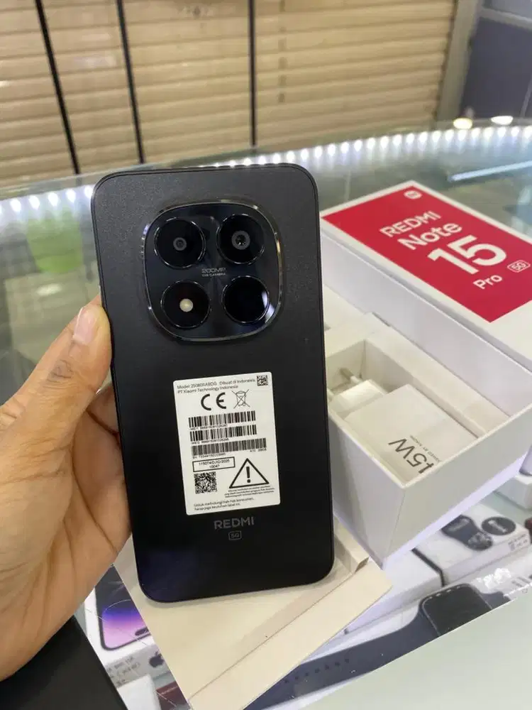 xiaomi redmi note 15 pro 5G 8/256 fullset like new