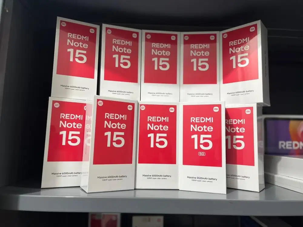 NEW REDMI NOTE 15 SERIES GARANSI RESMI XIAOMI INDONESIA!!