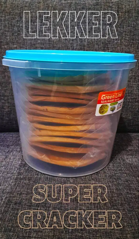 LEKKER SUPER CRACKER Dijamin super renyah