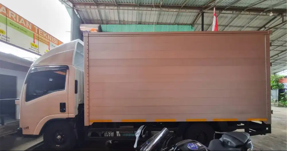 JUAL ISUZU ELF NLR BOX LONG TAHUN 2022