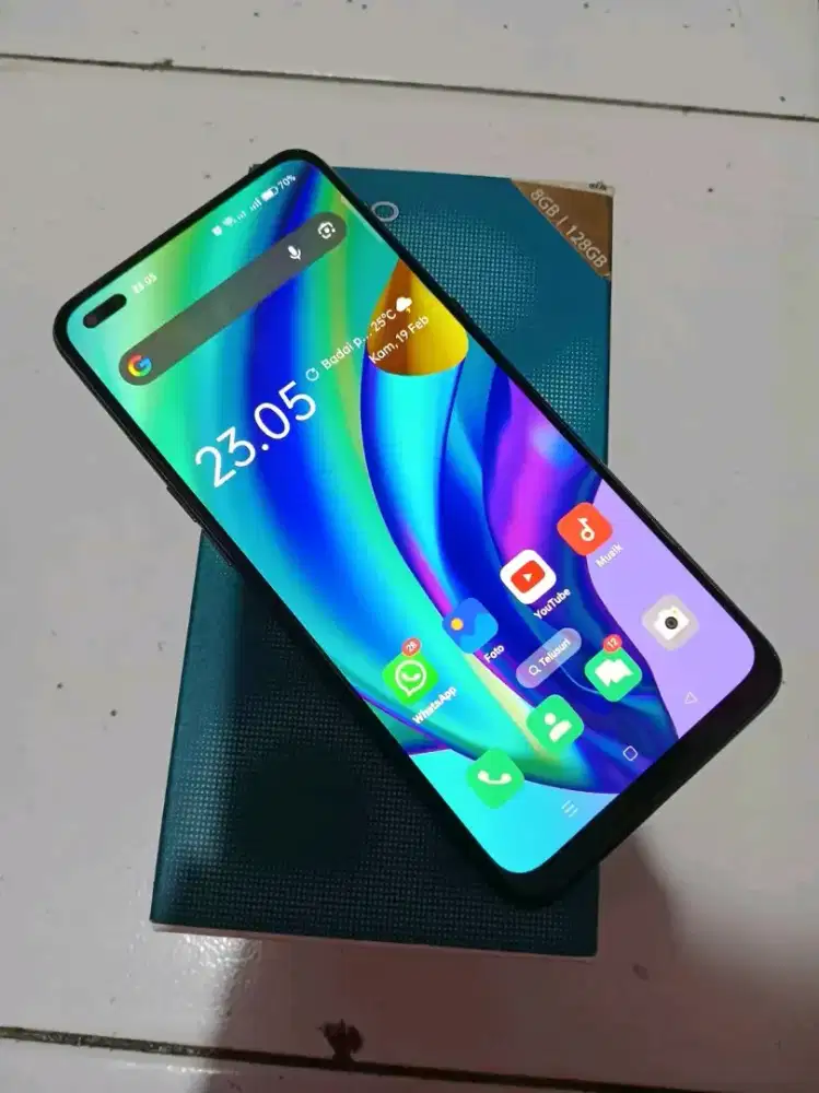 Oppo Reno 4f Ram 8+5/128 Fullset original No minus