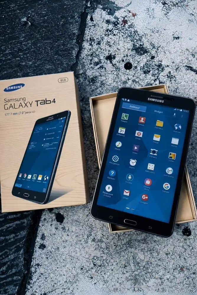 Samsung Galaxy Tab 4 Normal Segel Ori an Like new Cuma Tombol Home off