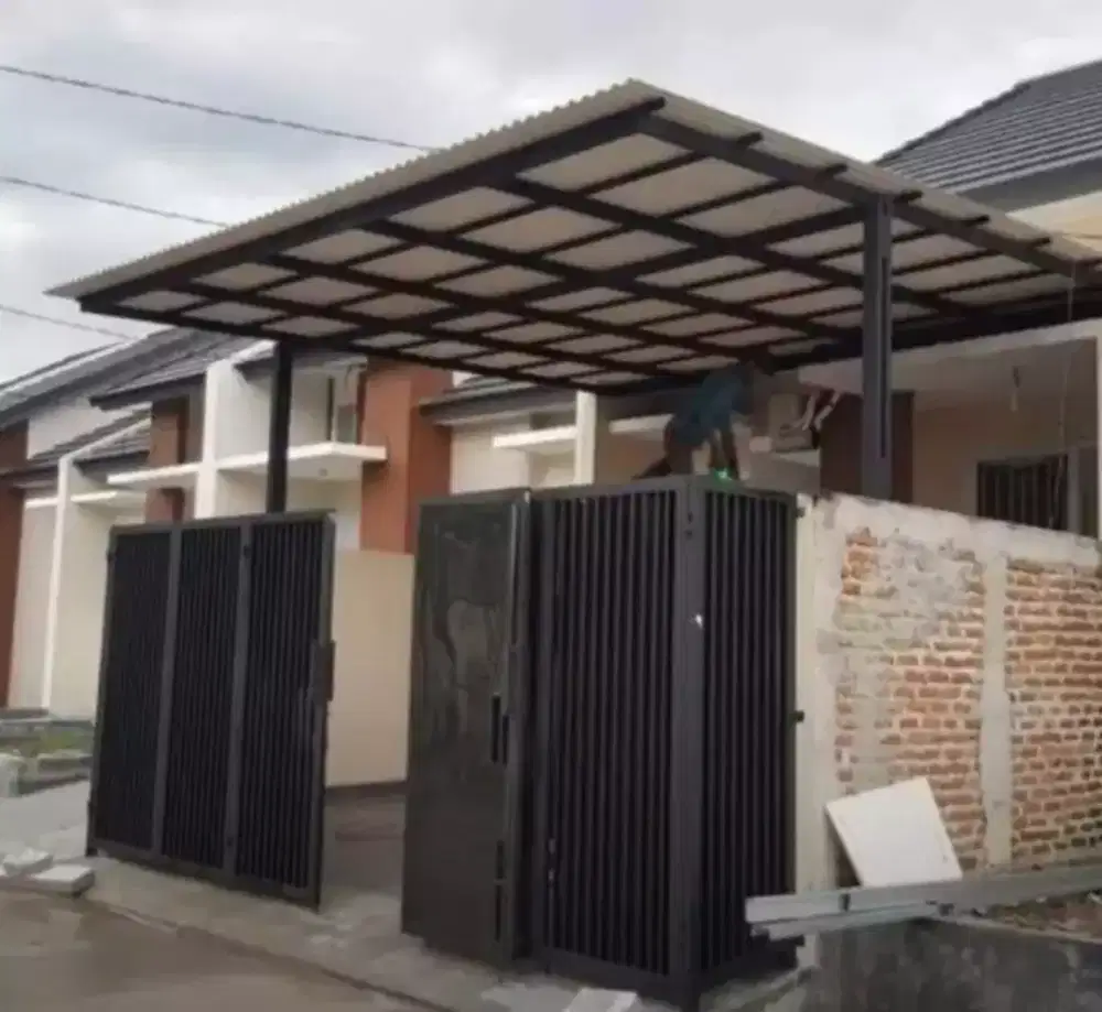 Jasa pasang kanopi baja ringan