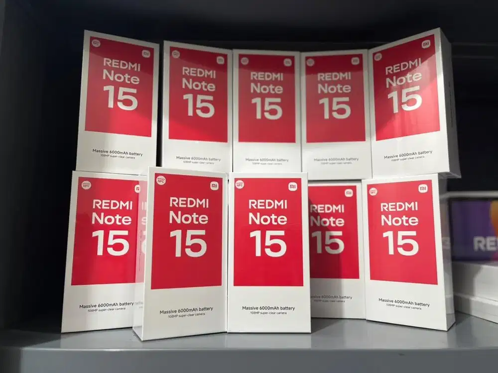 NEW REDMI NOTE 15 SERIES GARANSI RESMI XIAOMI INDONESIA!!