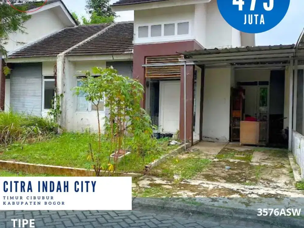 Dijual rumah dicitra indah city jonggol bogor rumah siap dipoles