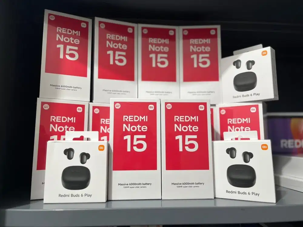 NEW REDMI NOTE 15 SERIES GARANSI RESMI XIAOMI INDONESIA!!
