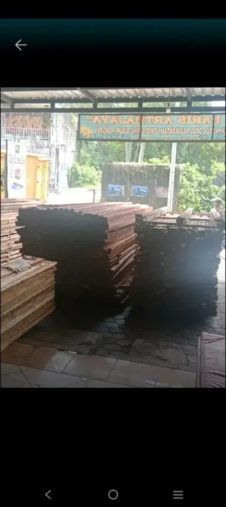 Dijual kayu lokal murah