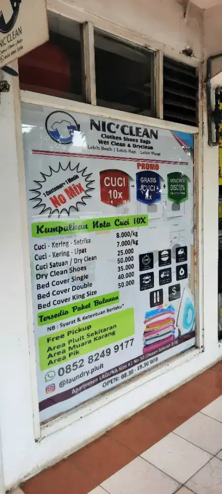 Take over Usaha Laundry dan Depot air Franchise