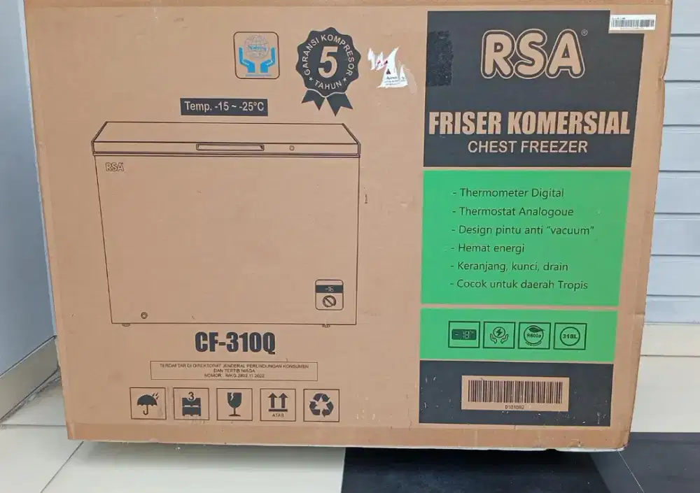 Jual Freezer box baru