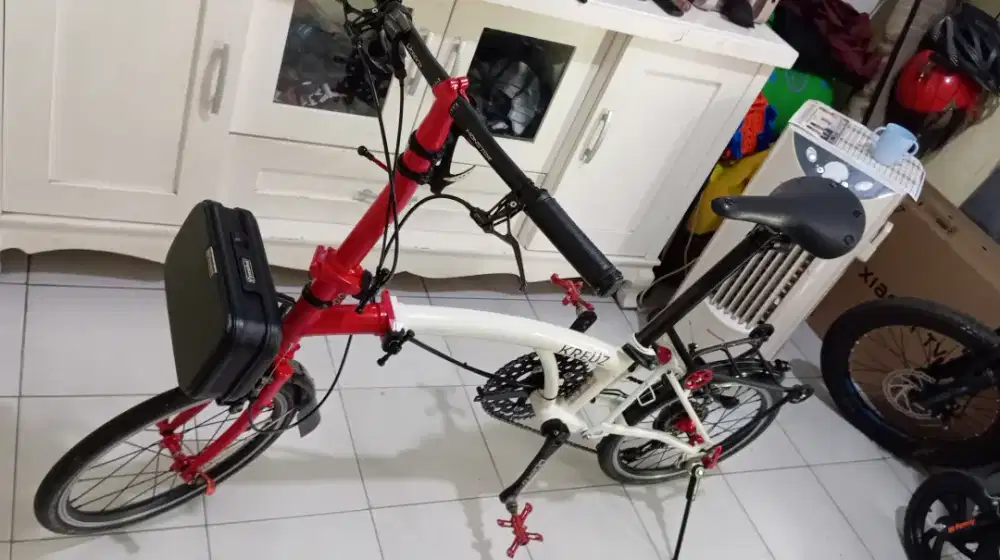 Sepeda lipat kreuz not bronton