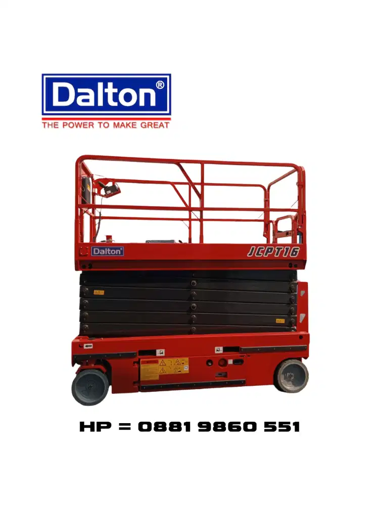 Scissorlift DALTON 8 - 16 Meter
