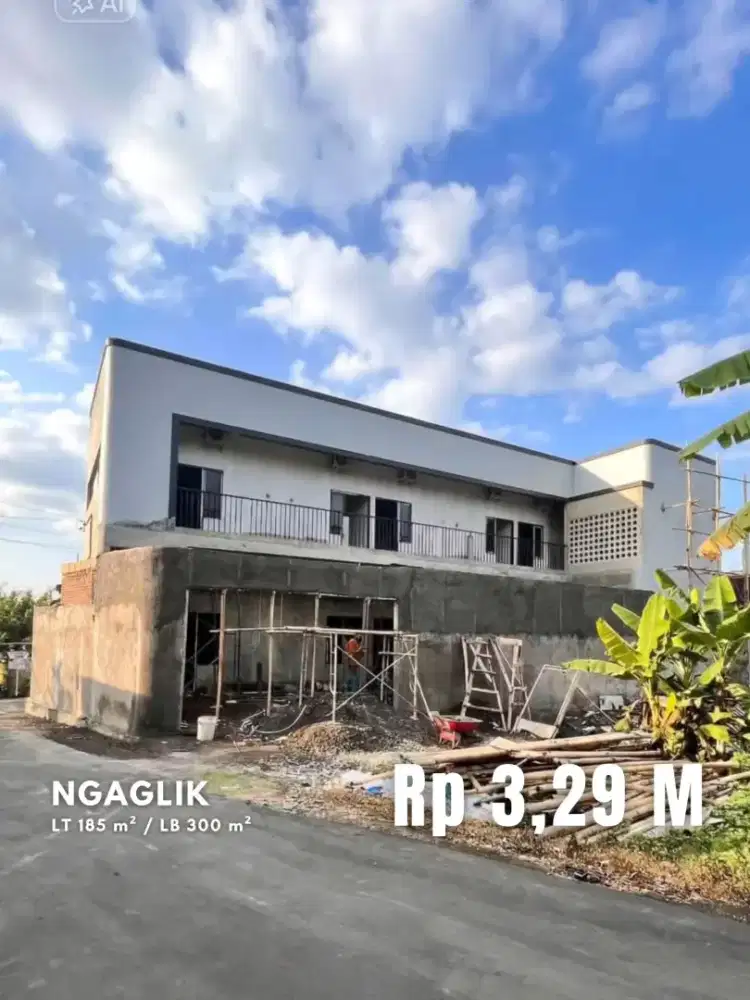 Dijual Kos Eksklusif 12 Kamar dekat Kampus UII Jalan Kaliurang