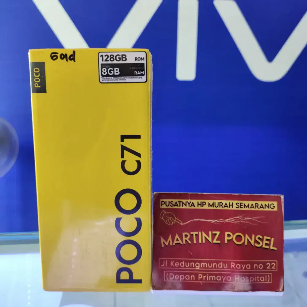 POCO C71 4/128 GB NEW GARANSI RESMI