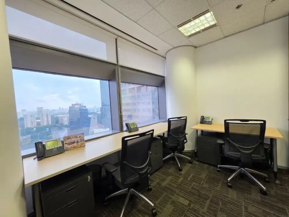 Kantor Sewa Area Sudirman Di Sampoerna Strategic 4 Pax Dekat MRT